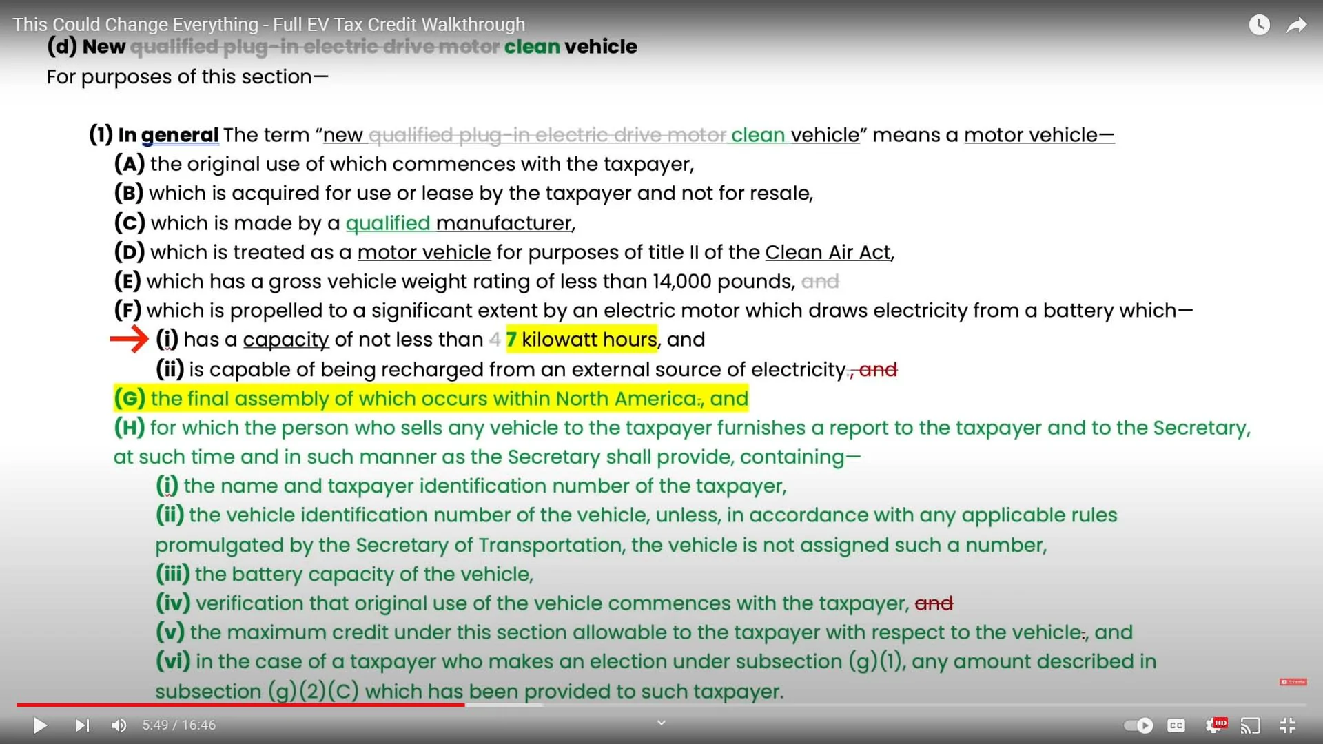 Tesla Cybertruck EV credit for Motorcycles Incentive Bill Text interpretations/opinions? ev-credit-requirements_01