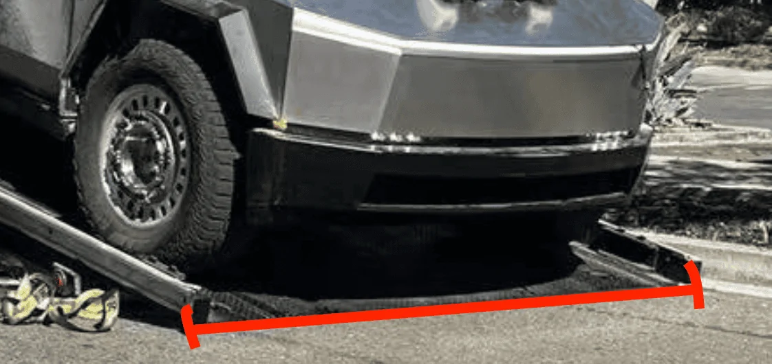 Tesla Cybertruck Tester Cybertruck Prototype Spotted on a Tow Truck! 1661621745654