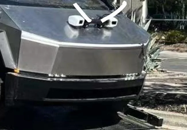 Tesla Cybertruck Tester Cybertruck Prototype Spotted on a Tow Truck! SmartSelect_20220827-094100_Samsung Internet