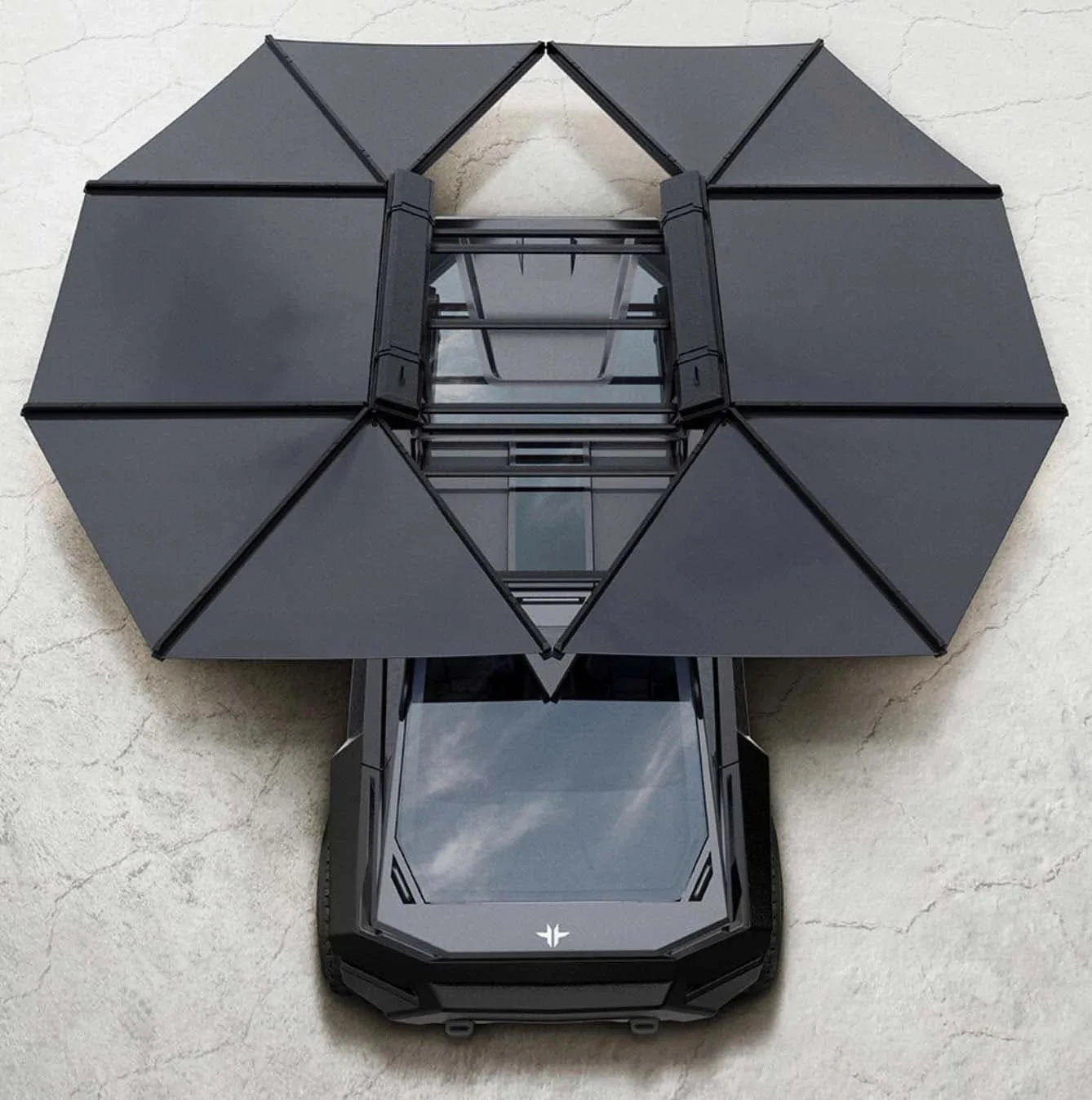 Tesla Cybertruck Can't wait to do this with my truck! 2D497AB0-6505-4AB0-B57D-D78E797A5553