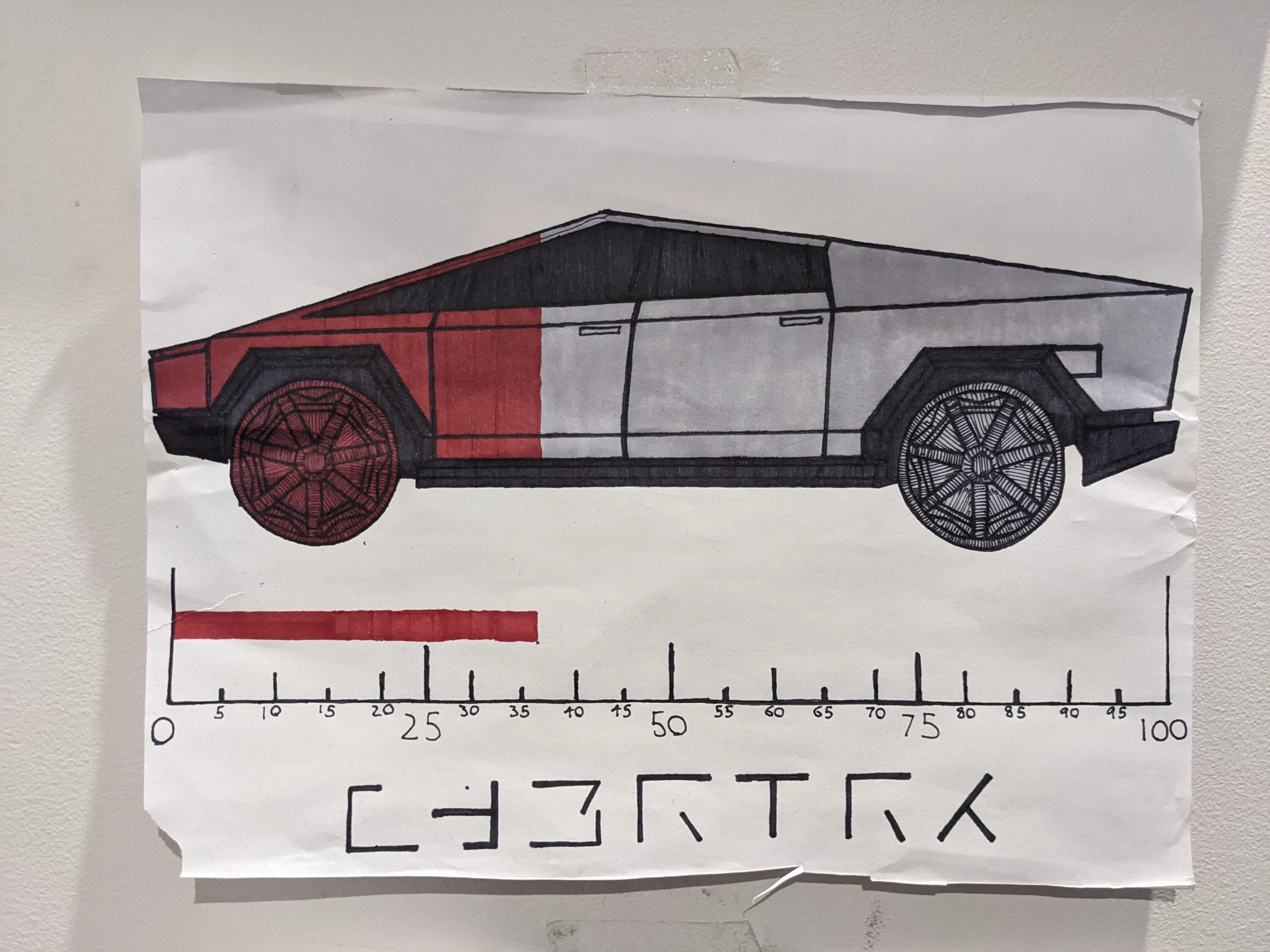 Tesla Cybertruck Cybertruck Purchase Savings Progress PXL_20220910_112216538
