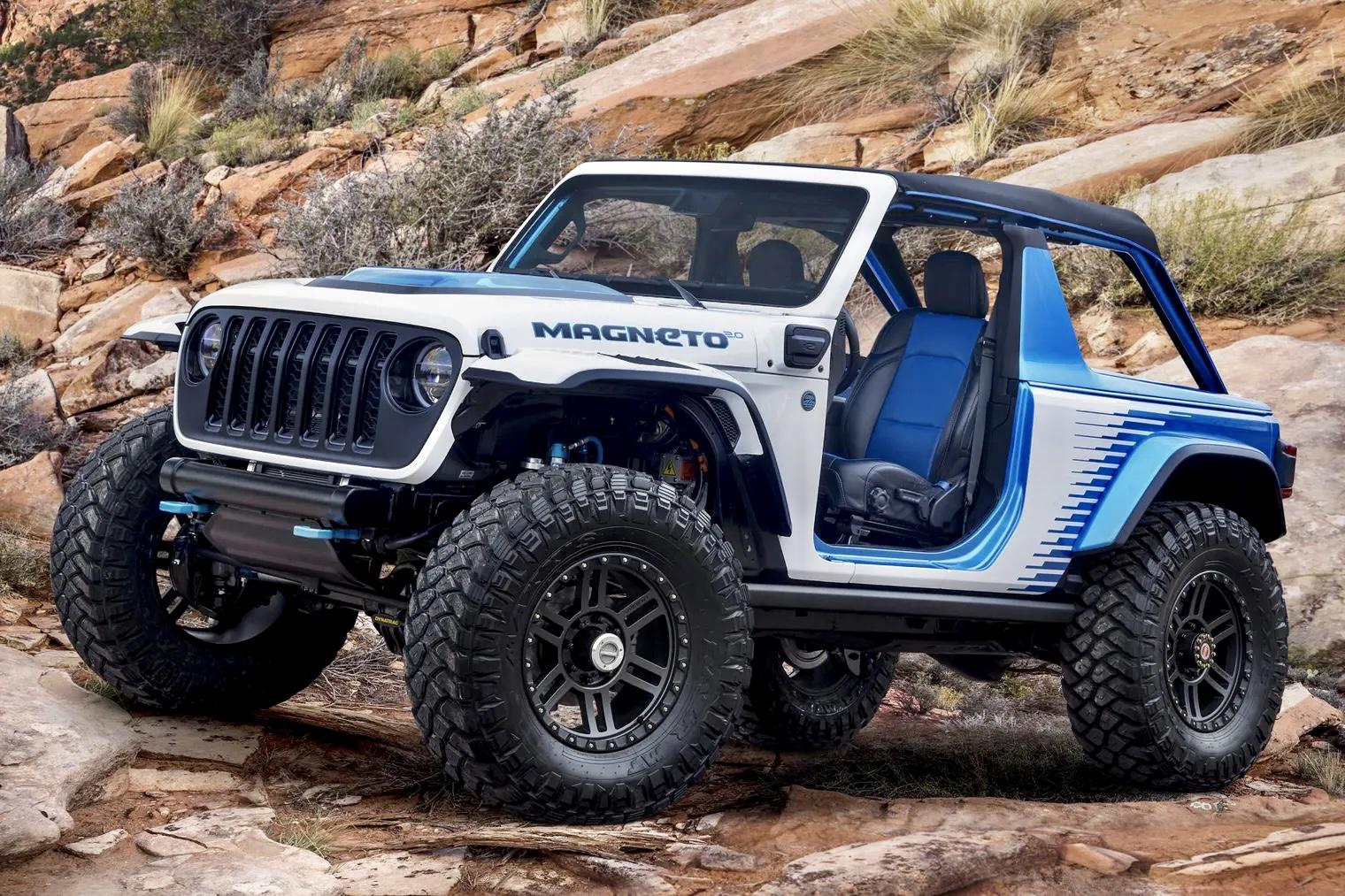 Tesla Cybertruck Jeep Recon EV Revealed! Off-Roading All-Electric Version of Wrangler Basically... D796679D-D42A-4955-B3FF-CF127839D9F5