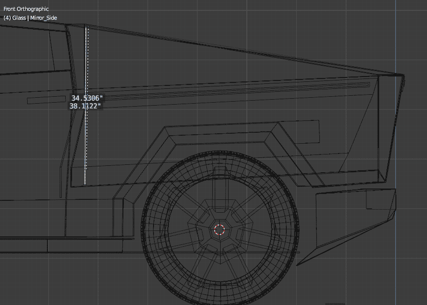 Tesla Cybertruck Bed length revisited 3A7A7A60-3B98-48E8-B4B1-A343555C5550