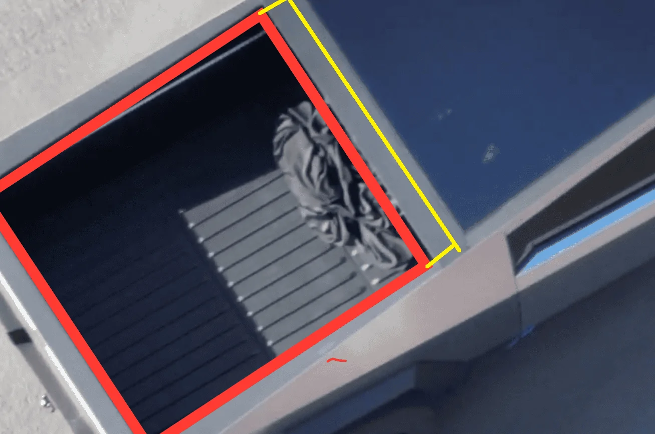 Tesla Cybertruck Bed length revisited 1664272246633