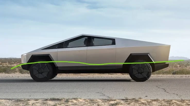 Tesla Cybertruck Cybertruck is waterproof enough to serve as a boat to cross rivers, lakes & calm seas -- confirms Musk 🚤 20220930_011851