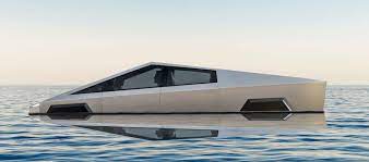 Tesla Cybertruck Cybertruck is waterproof enough to serve as a boat to cross rivers, lakes & calm seas -- confirms Musk 🚤 LqWLvzY0Q5ruTh39oB_u6d56eQj2mWK7sNMAXJ6a0&usqp=CAU