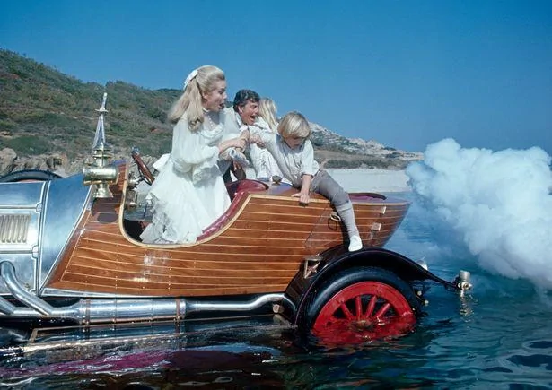 Tesla Cybertruck Cybertruck is waterproof enough to serve as a boat to cross rivers, lakes & calm seas -- confirms Musk 🚤 1_The-Filming-of-Chitty-Chitty-Bang-Bang