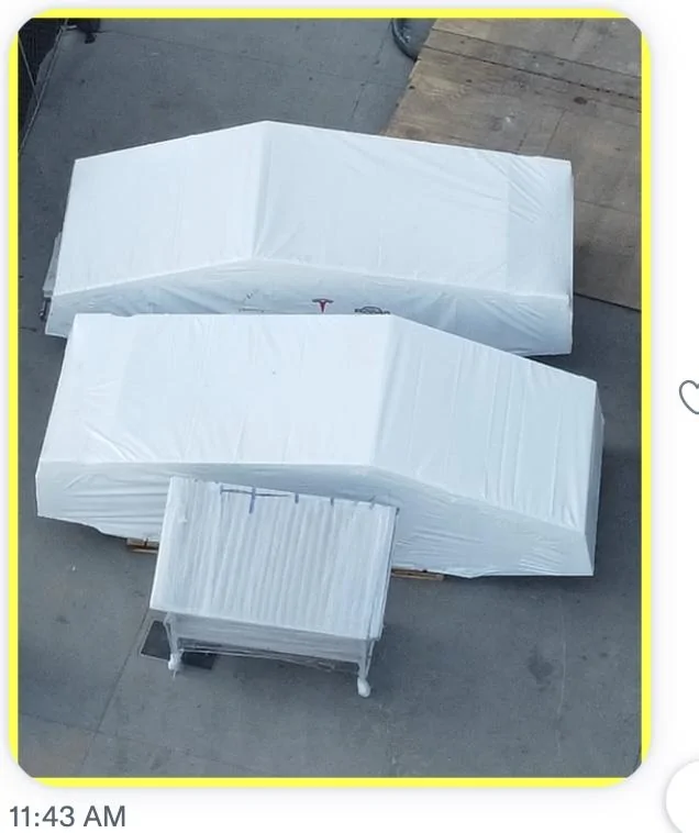 Tesla Cybertruck 2 Cybertruck Exoskeleton Bodies Arrive at Giga Texas! * UPDATE * Elon Confirmed 1665773762295