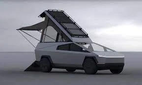Tesla Cybertruck Aerodynamic optimization for towing 2.53 m width and 4 m height obejcts 1666407456283