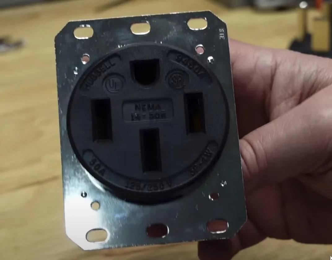 Tesla Cybertruck Are you using a Residential-rated receptacle Then an EV Industrial Rated receptacle to charge? Industrial Grade Plug Hubbell