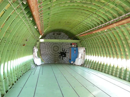 Tesla Cybertruck New Cybertruck Body Shell photos taken INSIDE Giga Texas! 🤳 440px-Shuttle_Carrier_Aircraft_interior_bulkhead