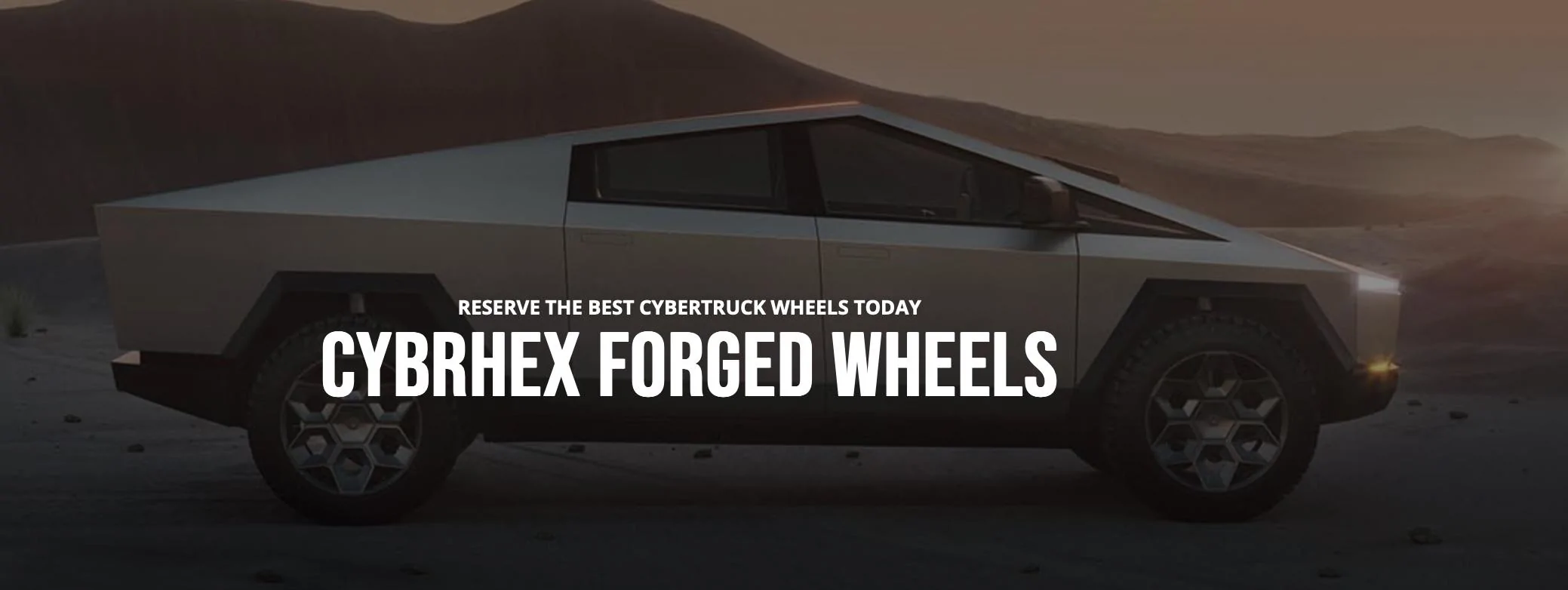 Tesla Cybertruck Unplugged Performance Aftermarket Wheels announcement reveals production Cybertruck design?!  [UP CYBRHEX Forged Wheels] 1666807974310