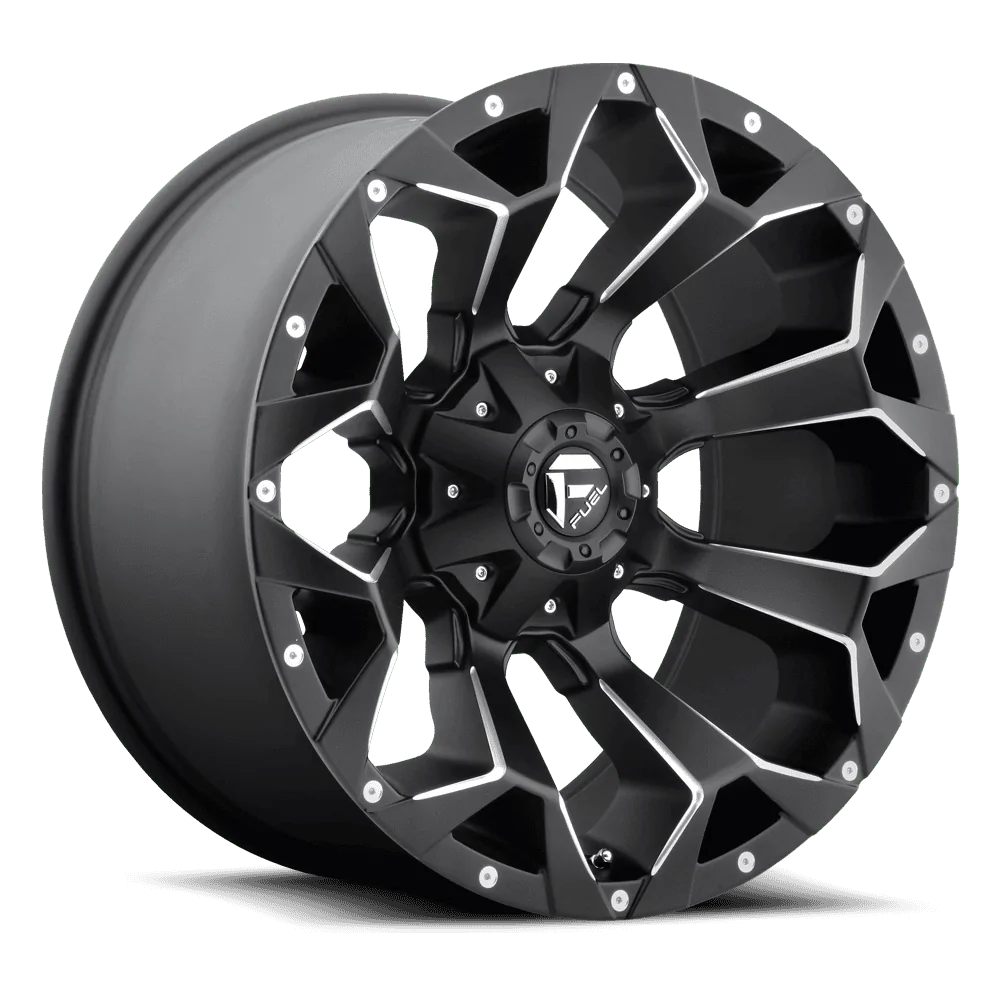 Tesla Cybertruck Unplugged Performance Aftermarket Wheels announcement reveals production Cybertruck design?!  [UP CYBRHEX Forged Wheels] fuel-assault-d546-20x10-1000_7936