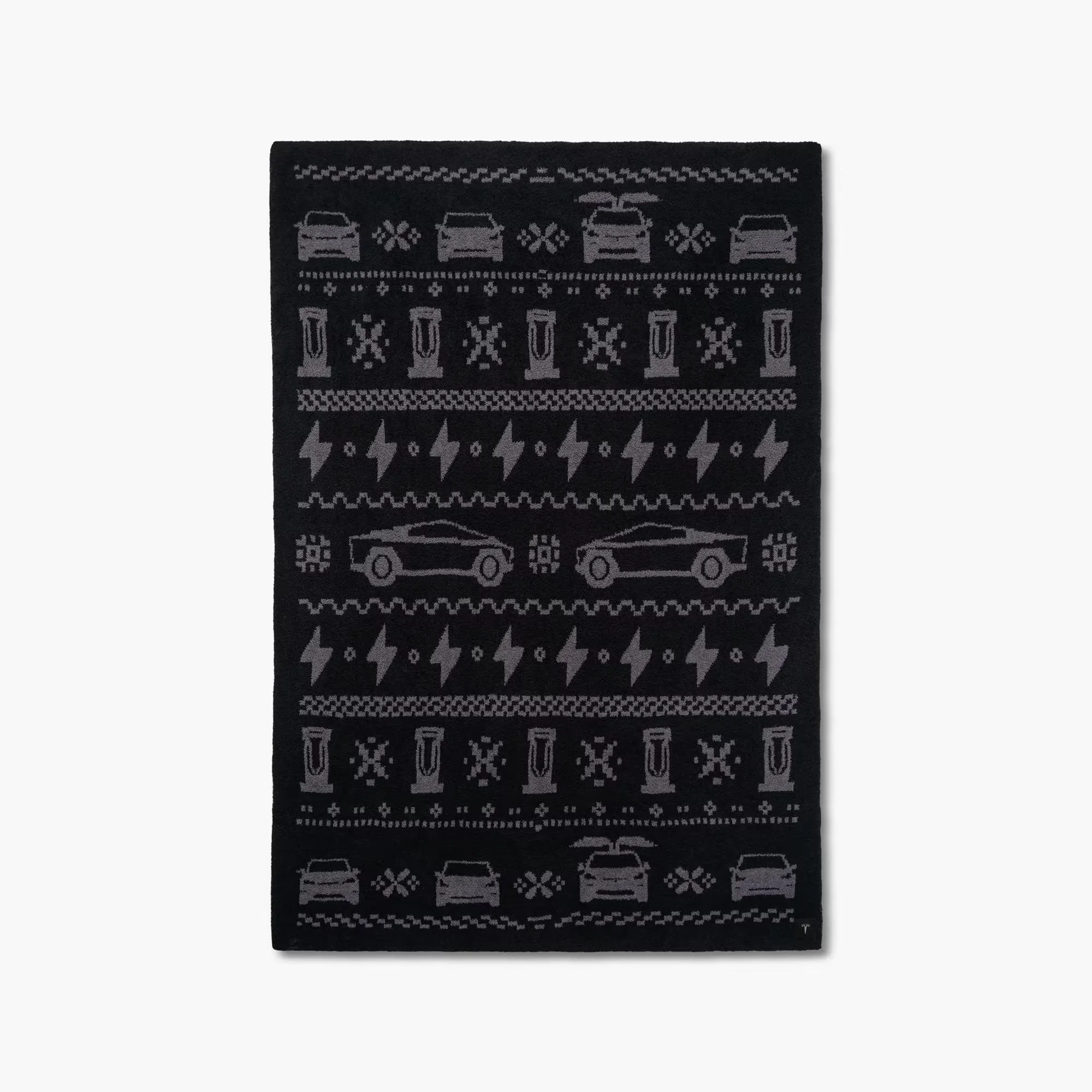 Tesla Cybertruck Tesla Chill Blanket features Cybertrucks 86FB0F14-157B-4720-A111-BFBFEDA9506D