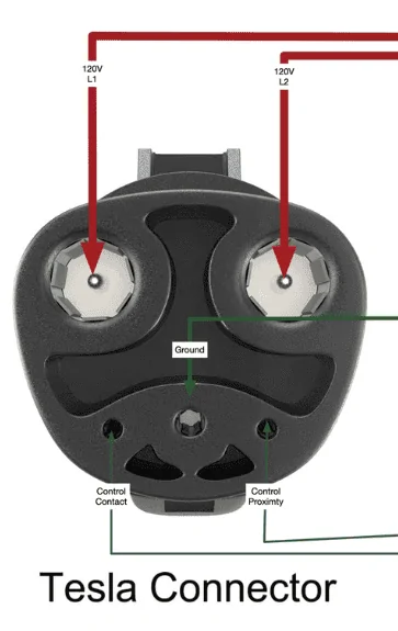 Tesla Cybertruck New Cybertruck chargeport picture reveals special Tesla logo 1668031577749