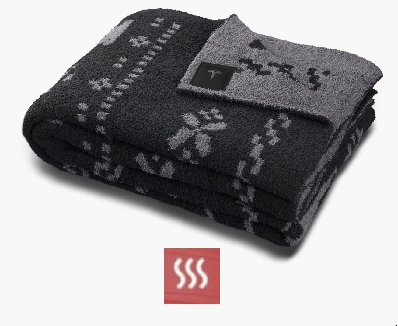 Tesla Cybertruck Tesla Chill Blanket features Cybertrucks blanket heat button