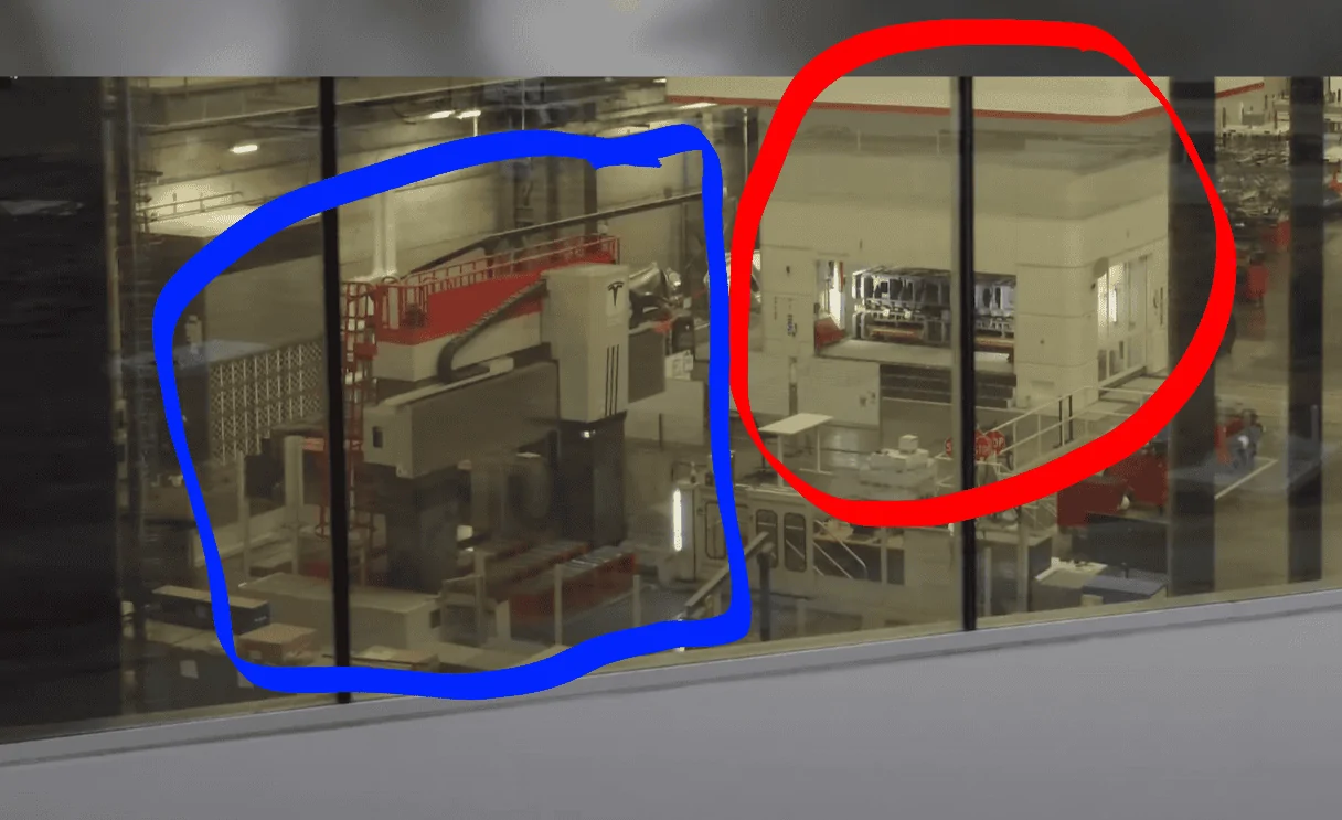 Tesla Cybertruck Steel Break Machine Set Up @ Giga Texas??! 👀 1668548364807