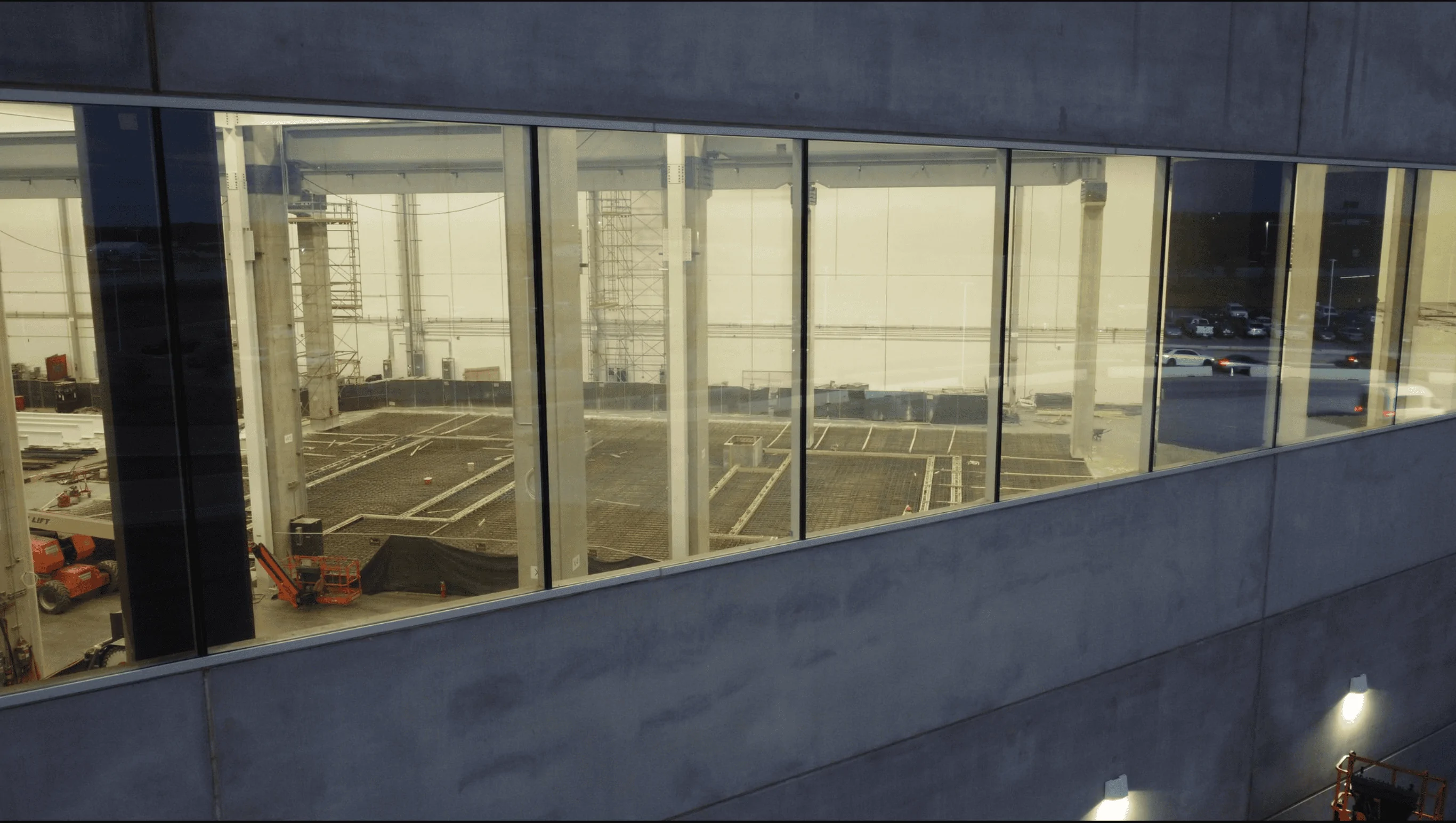 Tesla Cybertruck 9,000 Ton GigaPress Foundation Prepwork -- Possibly Shown in Drone Shots 1668792144623