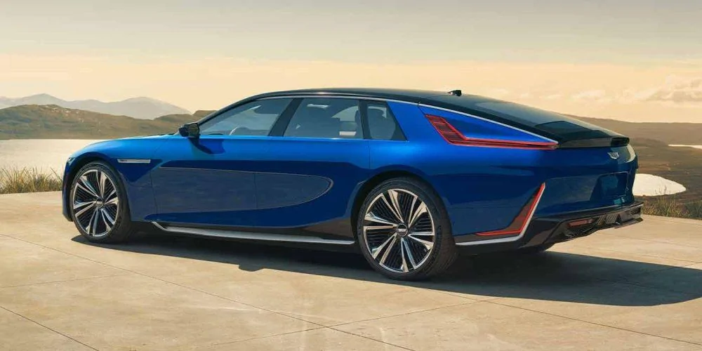 Tesla Cybertruck Rumor: 30 Cybertrucks to be manually built in December 2022 [ADMIN WARNING: NO POLITICS or TWITTER TALK] Cadillac-CELESTIQ-hero-blu