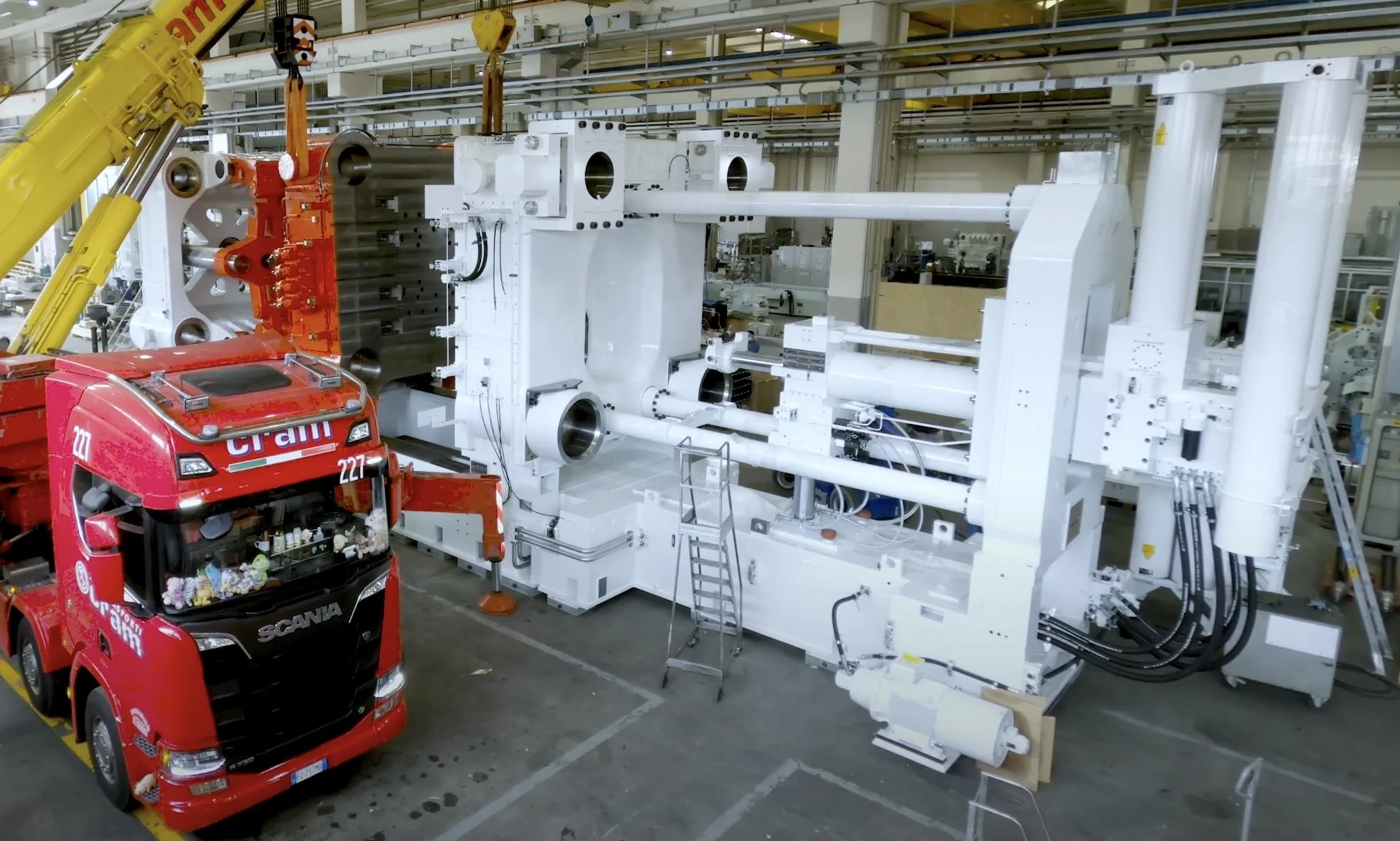 Tesla Cybertruck IDRA Assembling Second 9K Press In ITALY For Testing! 1669745650065