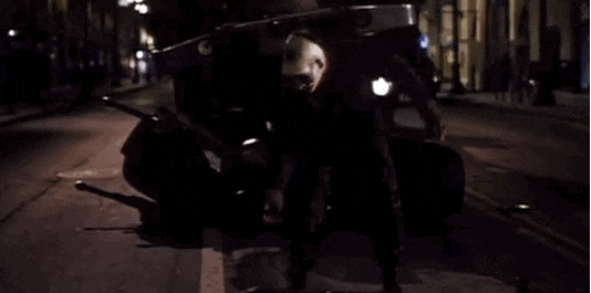 Tesla Cybertruck Statically Charged Exoskeleton Dark-Knight-suit-taser
