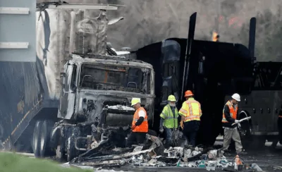 Tesla Cybertruck UP/DOWN mountains/steep hills - Tesla Semi will save considerable time and be much safer vs ICE semi tractors. Screenshot from 2022-12-04 13-01-26