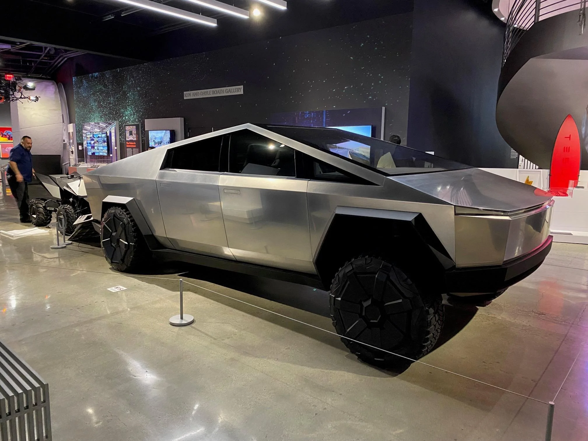 Tesla Cybertruck My First Look & Impressions at The Original Cybertruck skh3a6zvas4a1