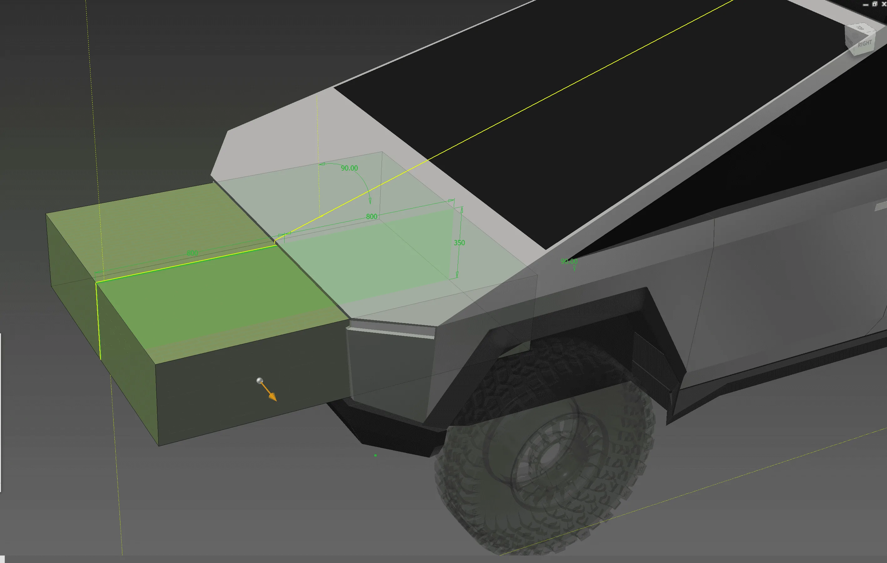 Tesla Cybertruck FRUNK on the Cybertruck? Frunk Drawer 1