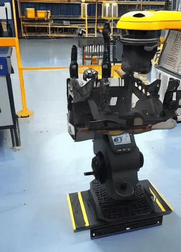 Tesla Cybertruck Cybertruck Body Prototype Casting spied uncovered!! 😲 industrial robot-3003553