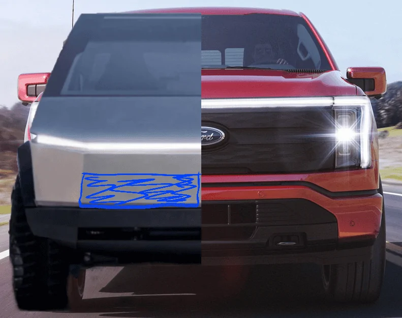 Tesla Cybertruck FRUNK on the Cybertruck? 1671238473606