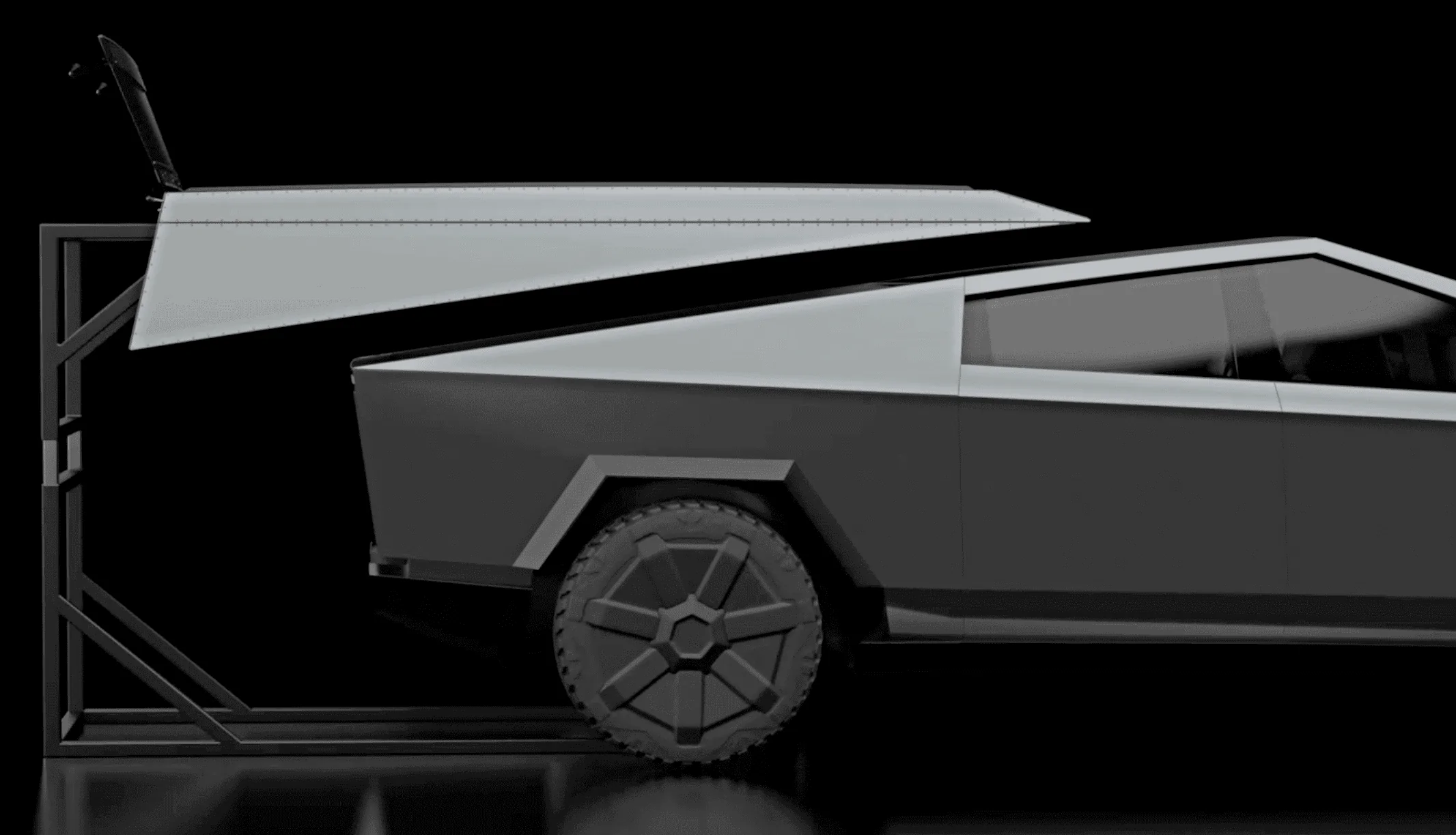 Tesla Cybertruck Space Camper for Cybertruck announced 1671337055585