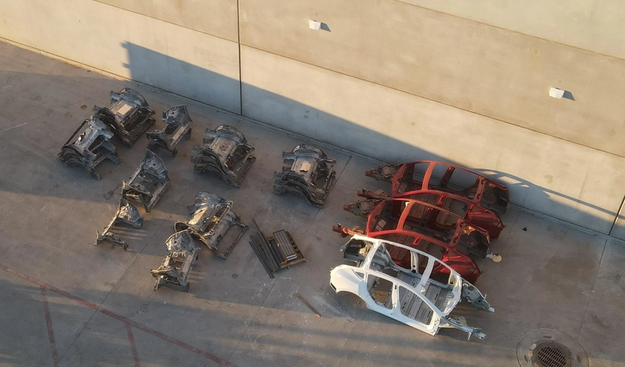 Tesla Cybertruck Alleged Front Cast For Cybertruck! Jk.. ITS A MODEL Y GigaCastings