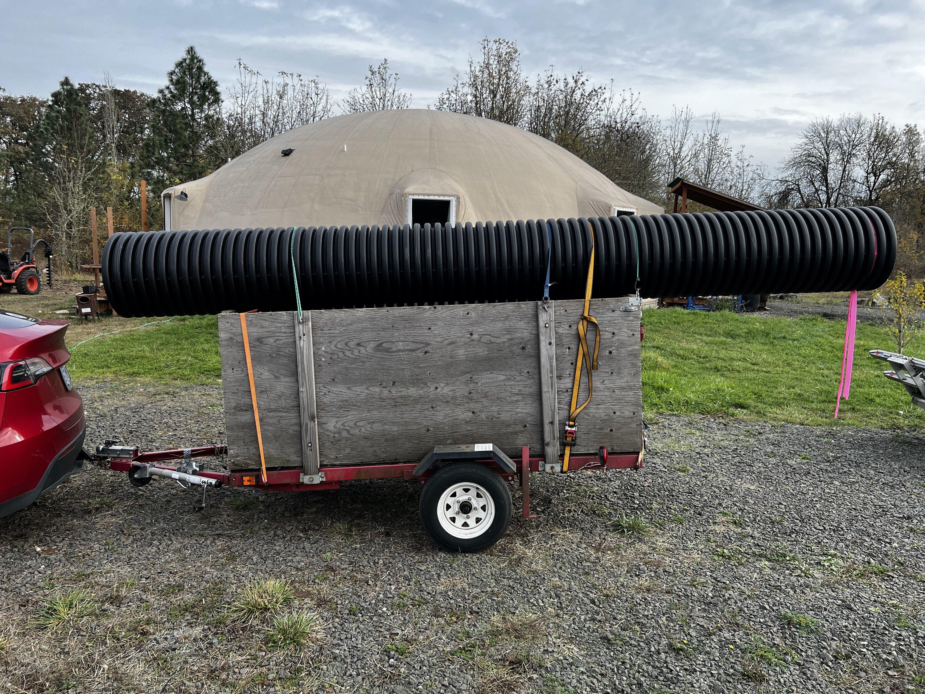 Tesla Cybertruck Cybertruck Body Prototype Casting spied uncovered!! 😲 1673027132968