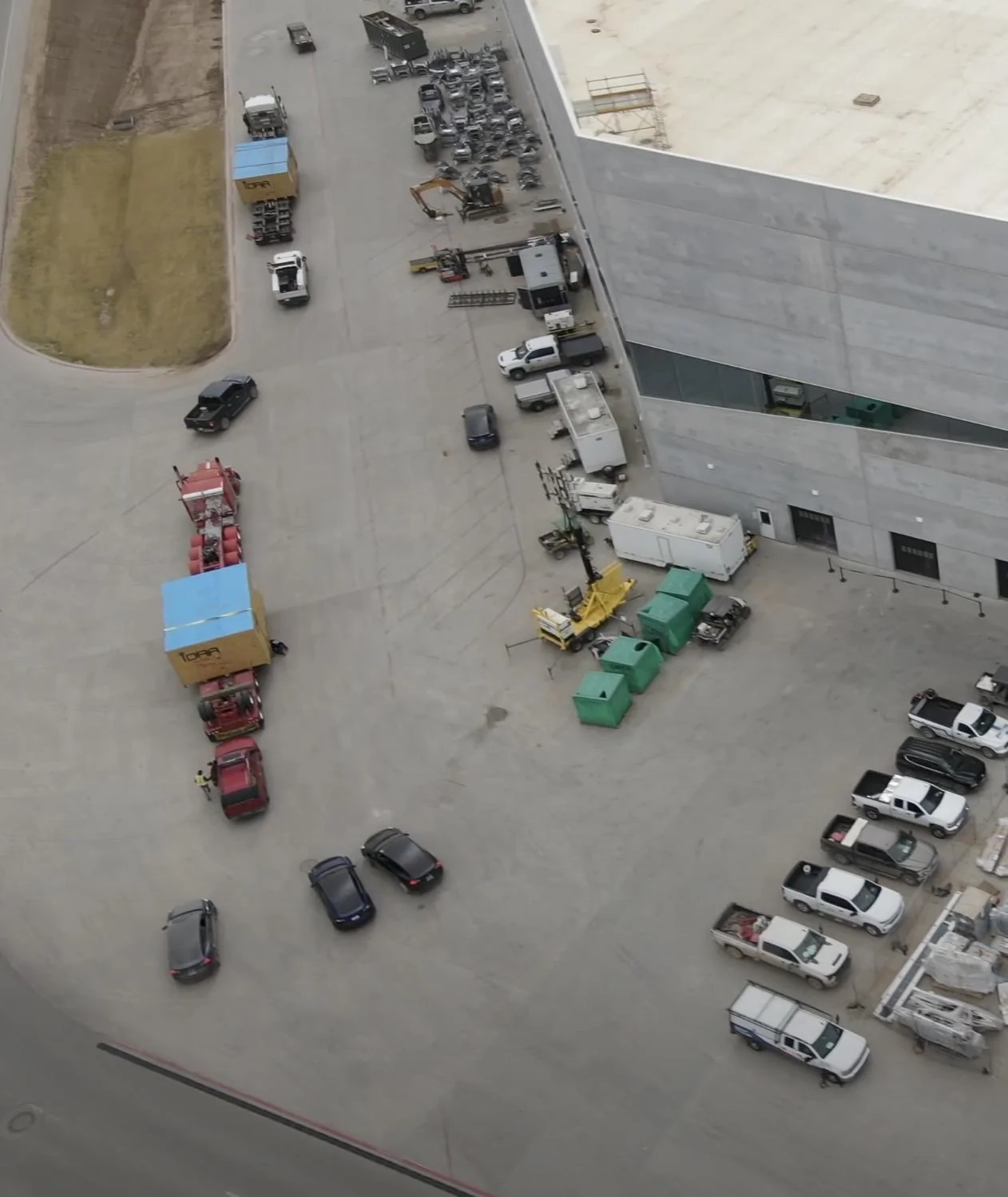 Tesla Cybertruck IDRA 9K Giga Press Parts Spotted inside Giga Texas! [Updated 1/11/23 with new pics] 1673052304342