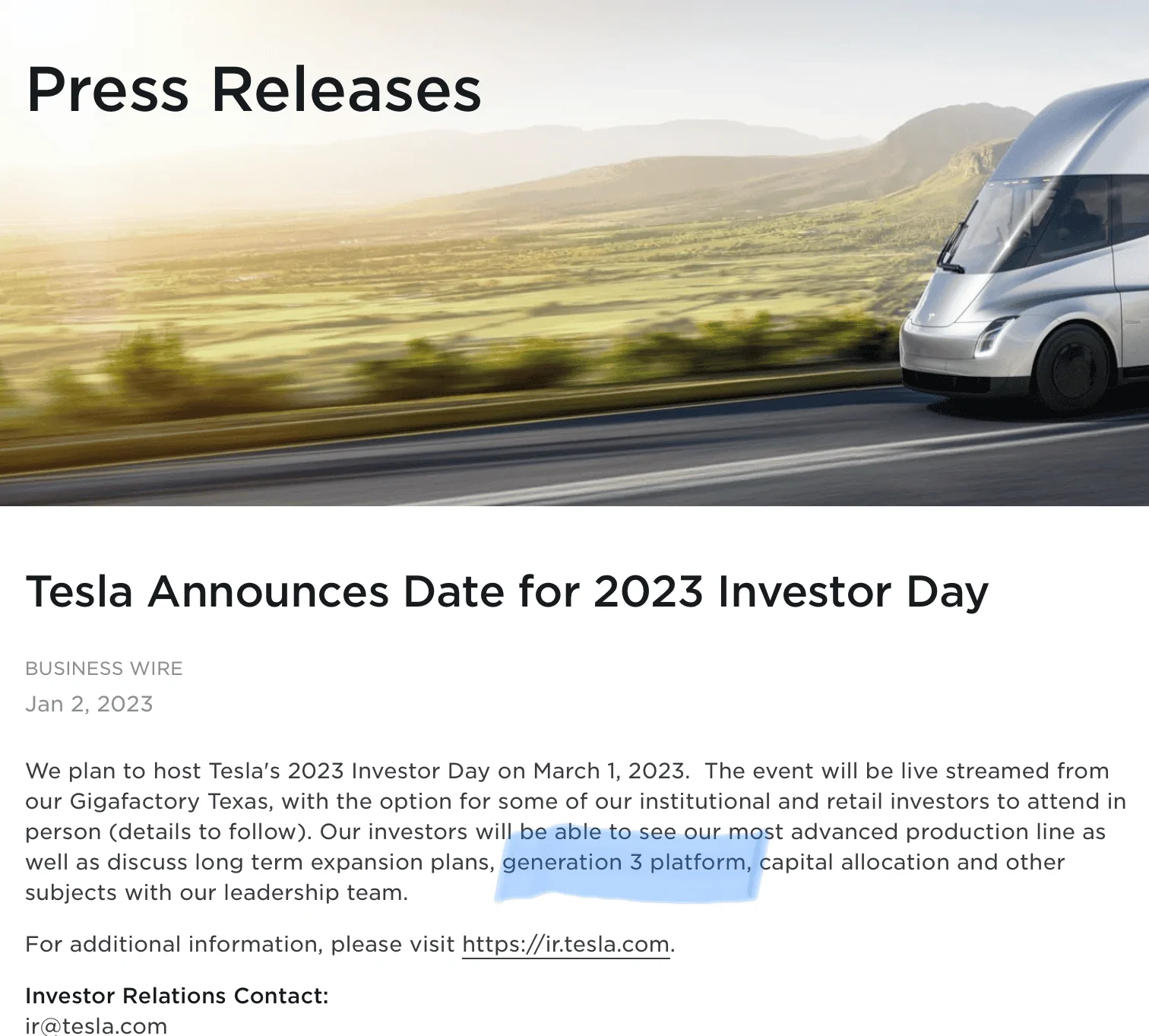 Tesla Cybertruck IDRA shipping a 9k Ton Gigapress to Asia! 1673304577468