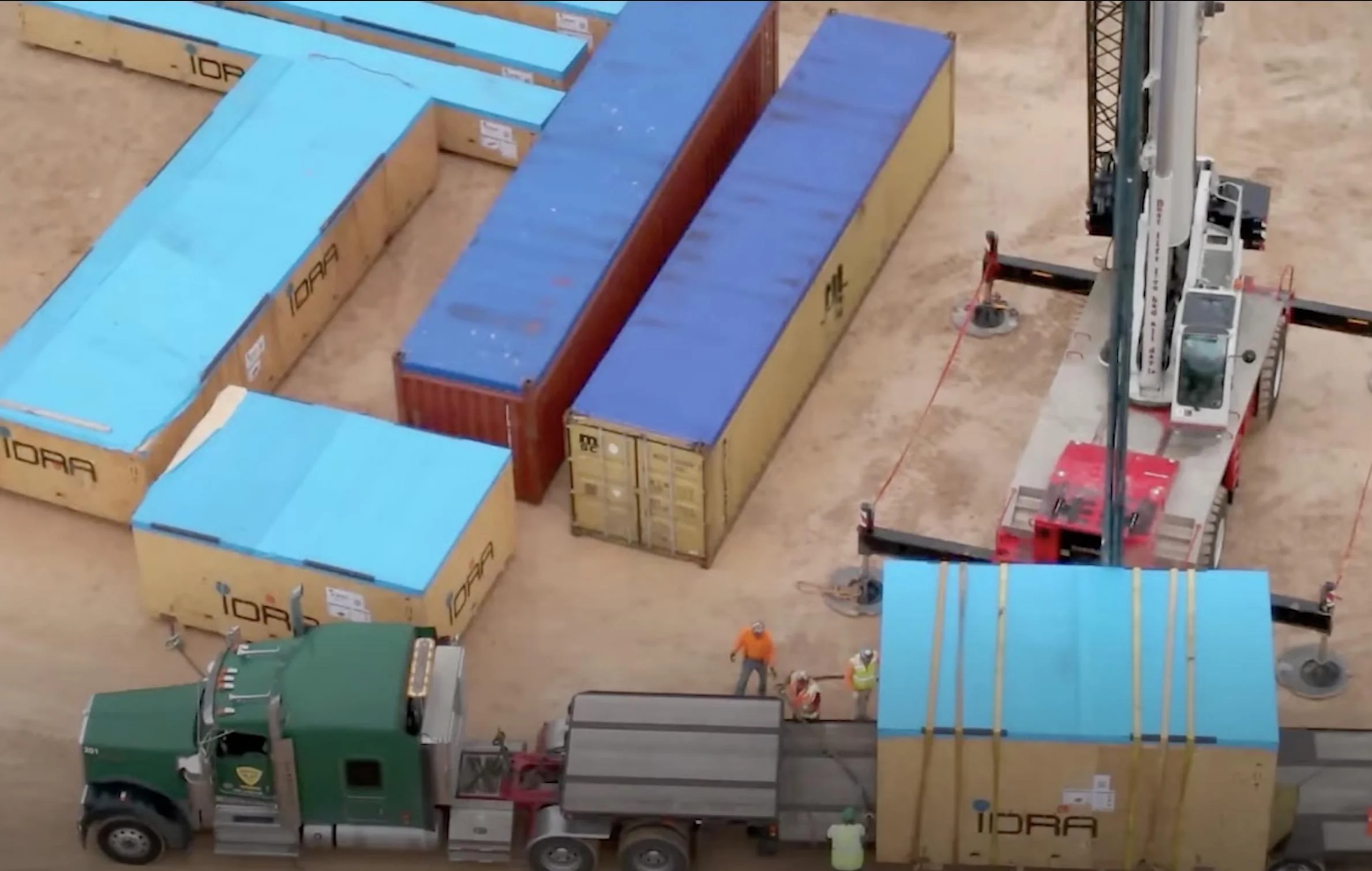 Tesla Cybertruck IDRA 9K Giga Press Parts Spotted inside Giga Texas! [Updated 1/11/23 with new pics] 1673470460076
