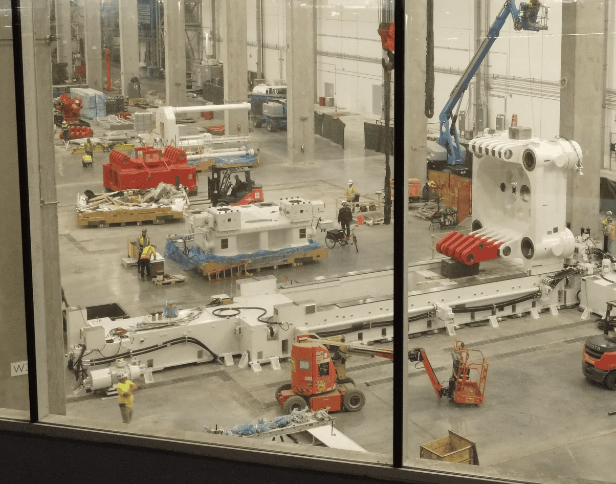 Tesla Cybertruck IDRA 9K Giga Press Set Up Begins at Giga Texas! (Photos) 1673629055960