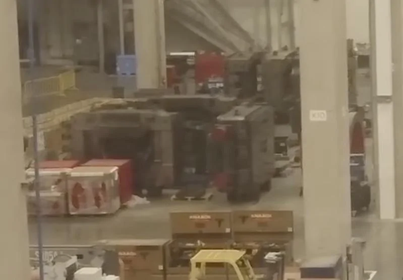 Tesla Cybertruck Cybertruck Giga Press Moulds Have Arrived In Texas Factory! cybertruckmoulds