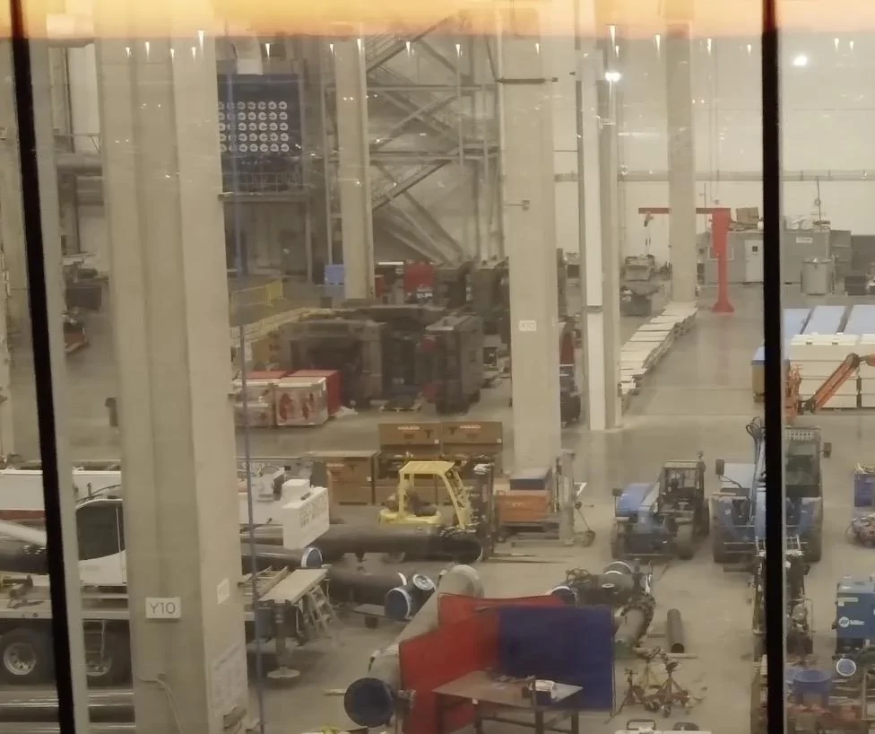 Tesla Cybertruck Cybertruck Giga Press Moulds Have Arrived In Texas Factory! 1674164503406