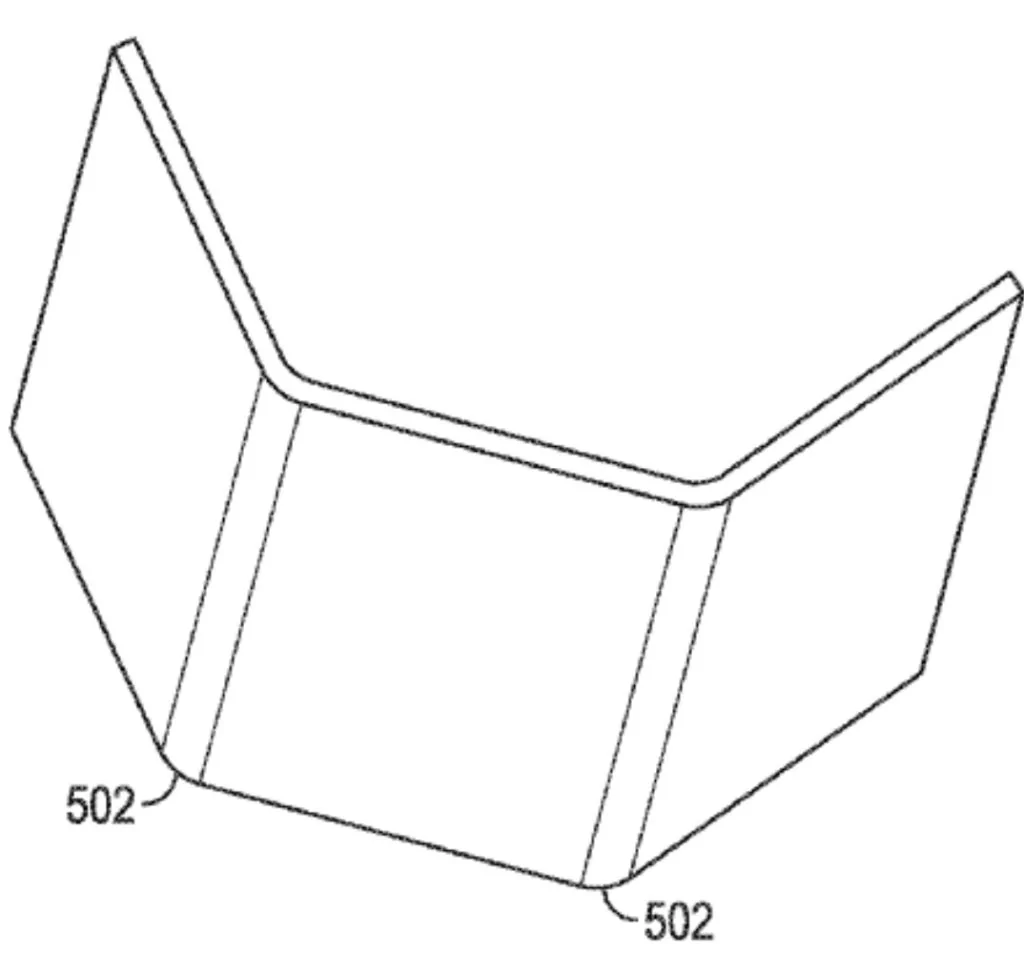 Tesla Cybertruck Tesla patents new windshield glass capable of novel bends, shapes and curves using Cybertruck as example Screenshot-2023-01-23-at-6.15.33-AM