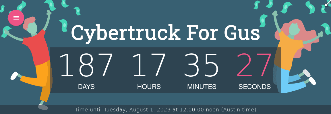 Tesla Cybertruck Elon: Cybertruck will have Autopilot HW4. Production still coming in Summer. Beta Cybertrucks coming next month. CT will be Musk's personal vehicle Screenshot from 2023-01-25 17-24-33