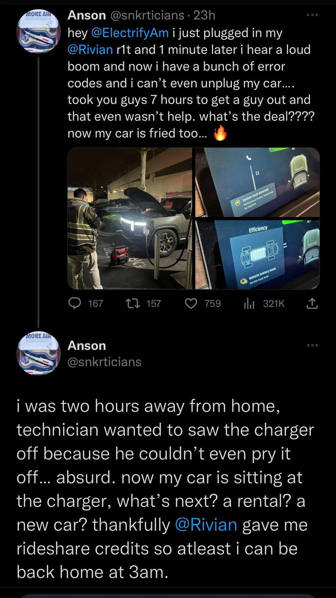 Tesla Cybertruck This Charging Station will Self Destruct (your EV!) 1675081054803-jpeg