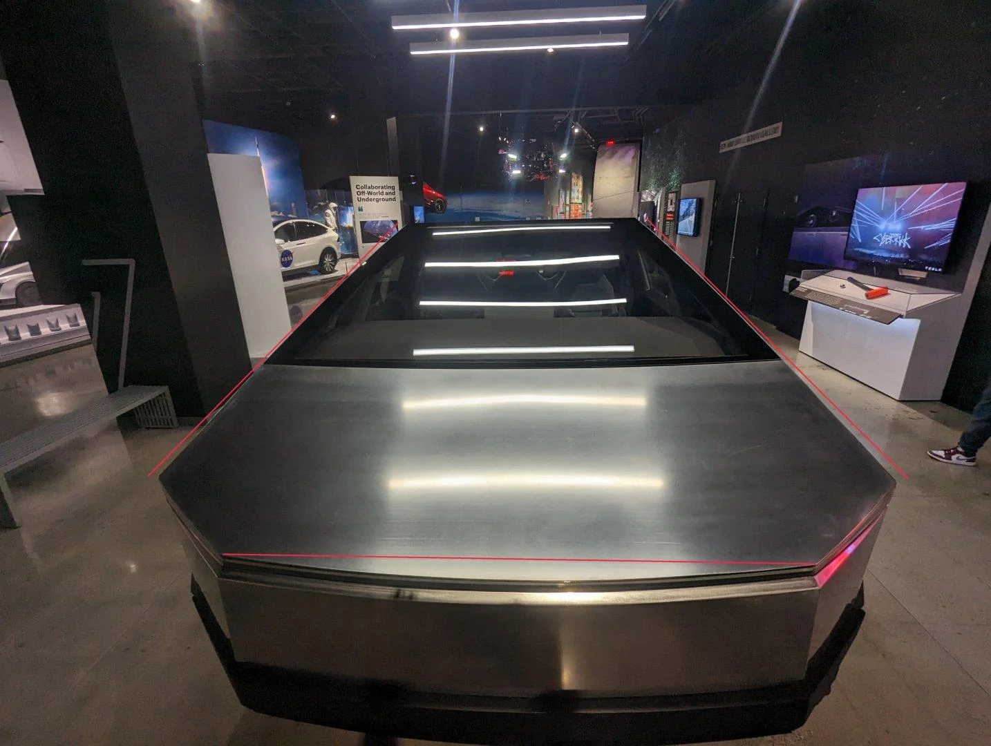 Tesla Cybertruck The upcoming 2024 Cybertruck styling was brilliant linesto