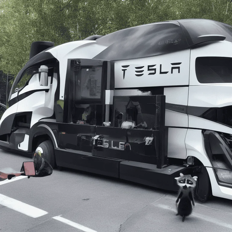 Tesla Cybertruck ChatGPT exposes hidden wipers at the TOP of windshield? Truck-raccoon1