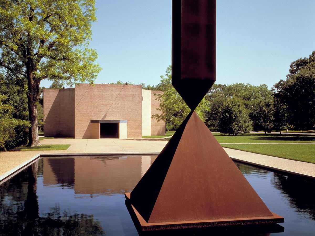 Tesla Cybertruck Elon: "I was just reviewing the production beta Cybertruck. It is incredible." Rothko-Chapel-exterior-with-Broken-Obelisk-by-Barnett-Newman-at-the-Rothko-Chapel-Houston-Tex