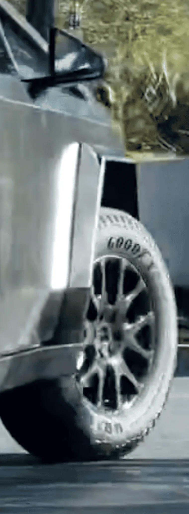 Tesla Cybertruck [Video Added!] Cybertruck spotted with new side mirror design! Musk confirms removable (Feb 1, 2023) 📸 1675372984900