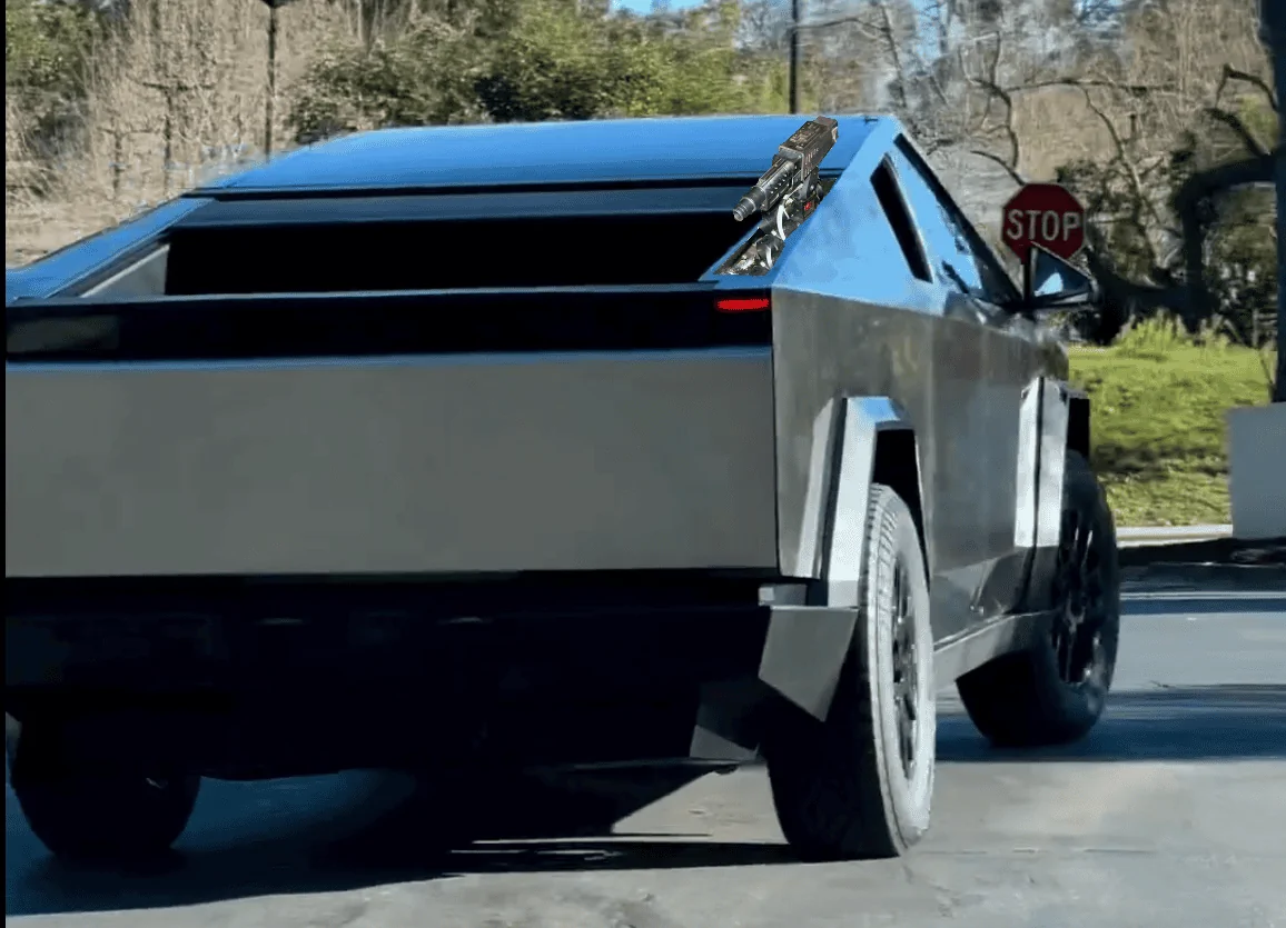 Tesla Cybertruck [Video Added!] Cybertruck spotted with new side mirror design! Musk confirms removable (Feb 1, 2023) 📸 1675373446606