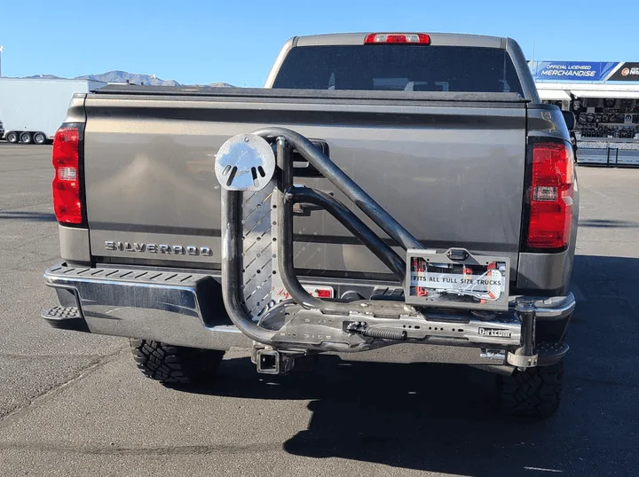 Tesla Cybertruck How many tires fit in Cybertruck bed? 8 according to new sighting photos (2/3/23)! 🛞 1675582039549