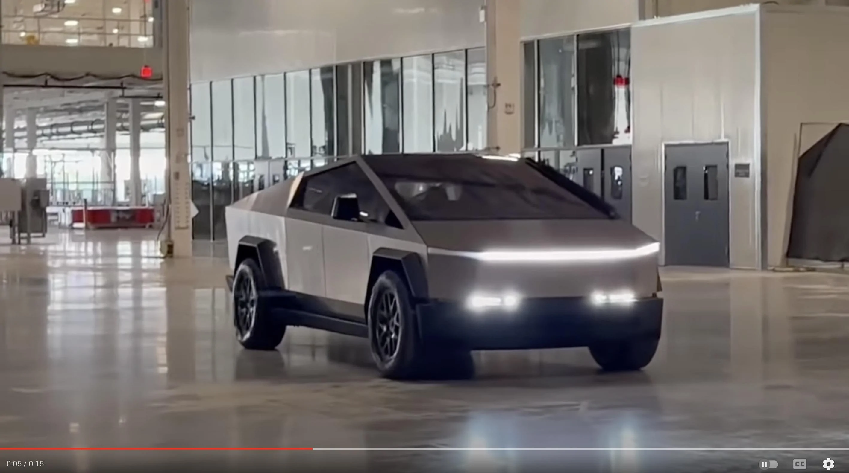 Tesla Cybertruck Cybertruck FULL FRONT VIEW! (2/9/23) Screenshot 2023-02-09 at 5.05.12 PM