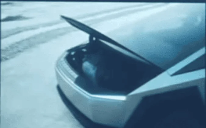 Tesla Cybertruck What is in the Frunk ? 1675997033337